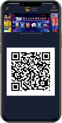   Scan QR Code or Click the button above to join Mega Casino World Now!